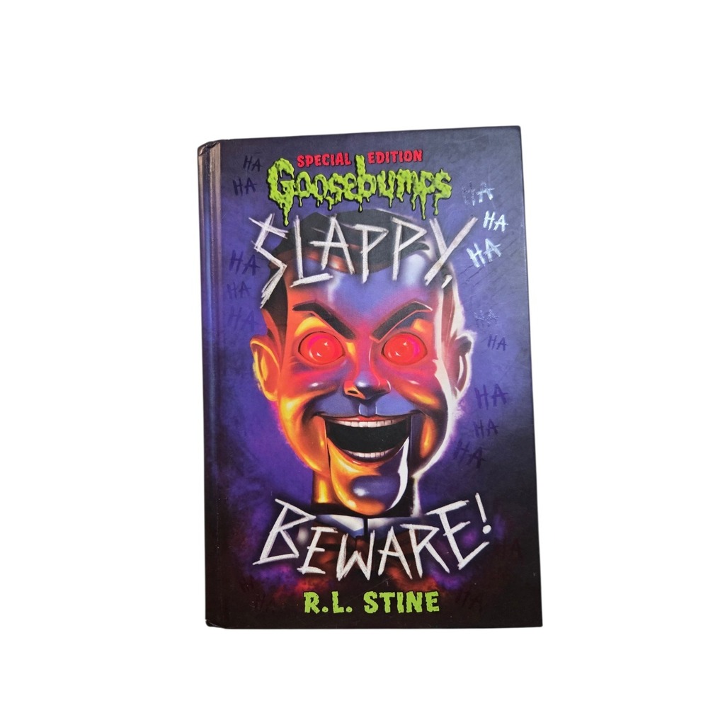 Goosebumps Slappy Beware! Special Edition Hardcover R.L. Stine Scholastic 2022